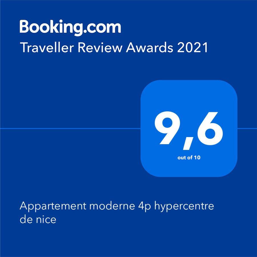 Appartement Moderne 4P Hypercentre De Nice Eksteriør billede